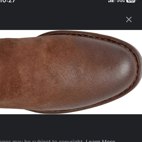 Brown suede Born boots - Picture 4 of 10